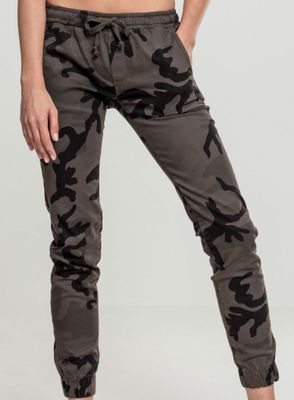 Ladies Camo Jogging Pants