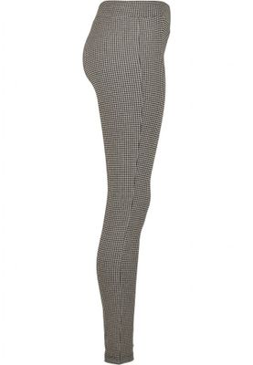 Leggings med små firkanter og høj talje