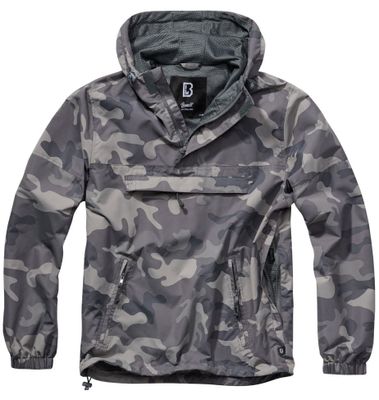 Wind jacket unlined camouflage