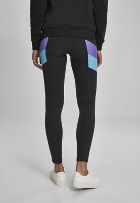 Leggings with color blocks