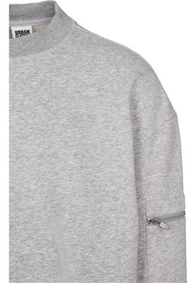 Terry crew oversize sweatshirt