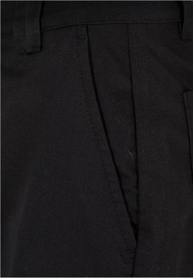 Black work trousers for women.