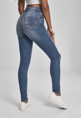 Ladies High Waist Skinny Jeans