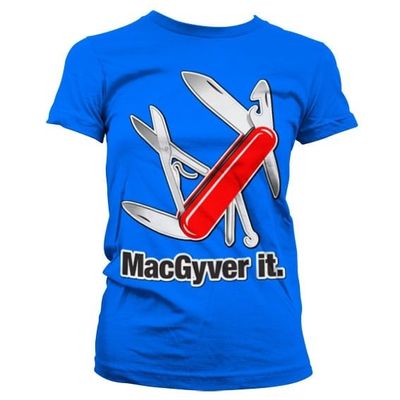 MacGyver It Girly Tee