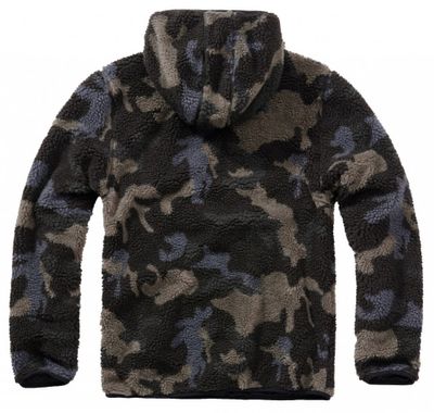 Teddyfleece worker pullover camo