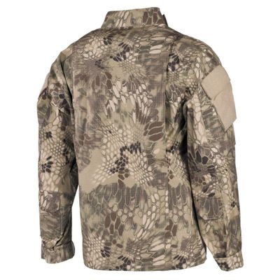 Military jacket snake pattern