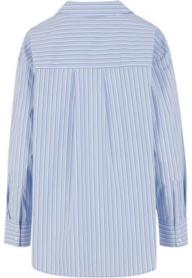 Oversized Randig Blus för Kvinnor