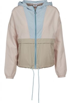 Oversize windbreaker lady