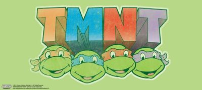 TMNT Distressed Faces kaffemugg