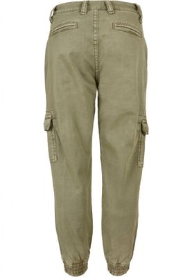 Boys Washed Cargo Twill Jogging Pants