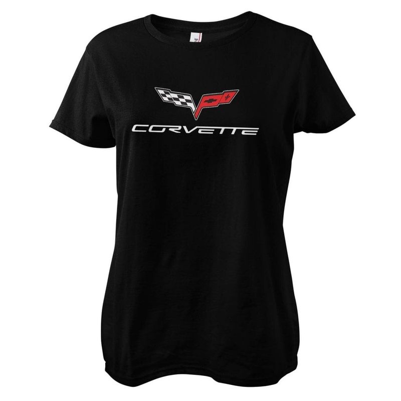 Corvette C6 Logo Girly Tee