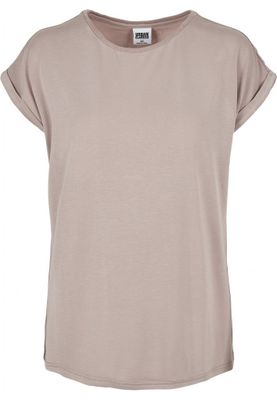 Ladies top with rolled up arms
