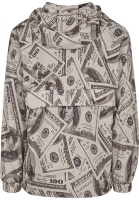 Vindjacka med dollarsedlar herr