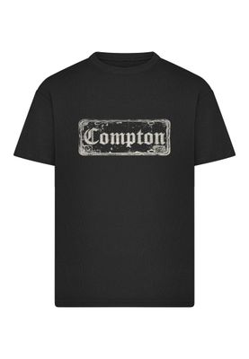 Compton License Plate T-shirt – svart