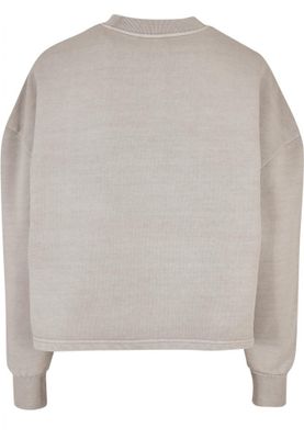 Ladies Heavy Terry Garment Dye Crewneck
