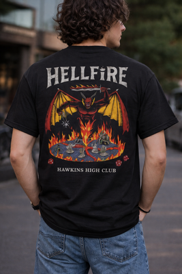 Stranger Things Hawkins High Club Loose Tee