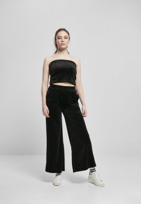 Ladies Short Velvet Tube Top