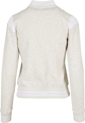 Light gray baseball jacket women