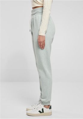 Ladies High Waist Color Melange Sweat Pants