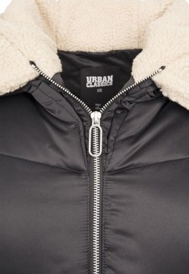 Ladies Sherpa Hooded Jacket