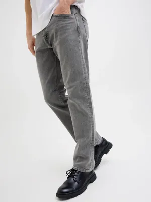 Loose fit jeans CHRIS classic för herr– grey denim