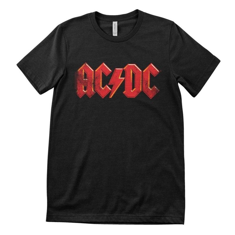 AC/DC Distressed Logo T-Shirt