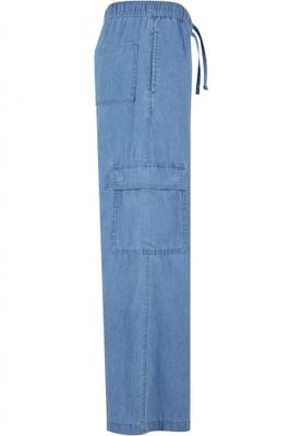 Dame cargo jeans - løs pasform