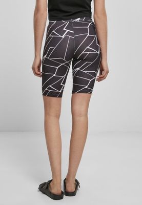 Sort og hvid cykel shorts kvinder 2-pack