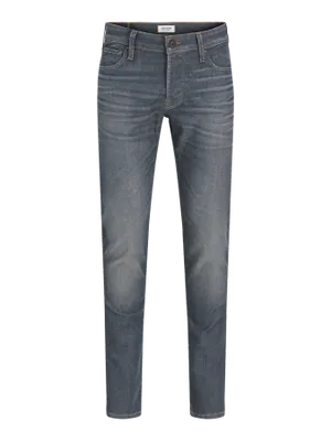 Modernt stentvättade slim fit jeans - GLENN