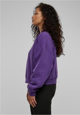 Short-sleeved V-neck sweater for ladies.