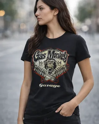 Gas Monkey Garage Spring Coils Girly Tee