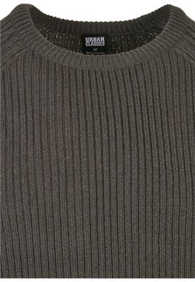 Ribbed Raglan Sweater