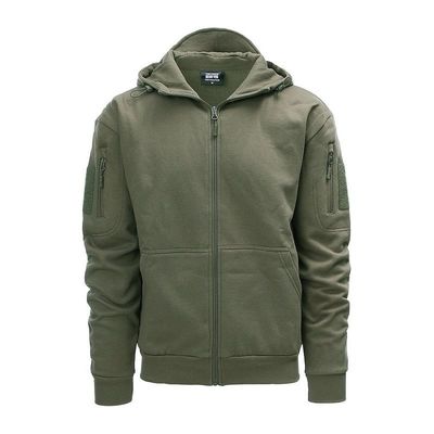 Tactical zipped hoodie