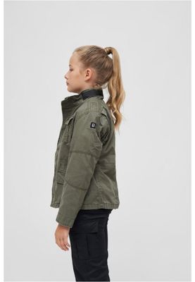 Britannia Olive Green Jacket - Kids