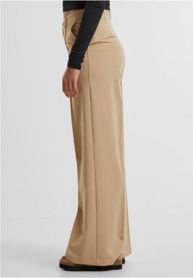 Ladies Wide Pleated Pants