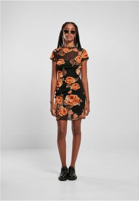 Ladies Mesh Double Layer Dress