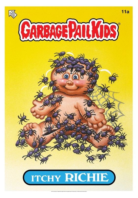 Garbage Pail Kids - Itchy Richie Poster
