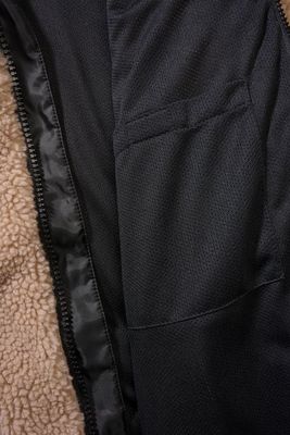 Teddy Fleece zip jacket camel - Ladies