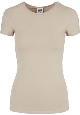 T-shirt with lace edge ladies