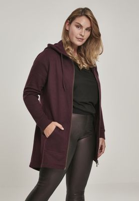 Long ziphoodie lady
