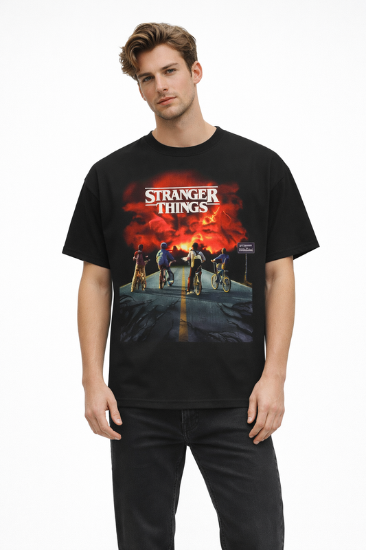 Stranger Things Mind Flayer Heavy Oversize Tee