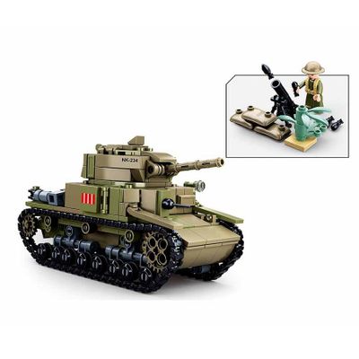 Medium Italian tank 2in1 - Sluban - M38-B0711