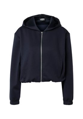 Zip-hoodie för dam med dragkedja – navy