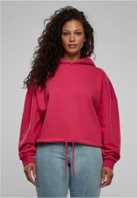 Kort oversized hoodie dam