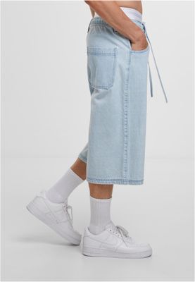 Shorts för herr med skater– new light blue washed