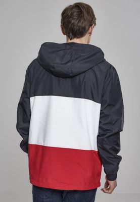 Color block pullover jacket