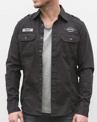 Luis Vintageshirt - black