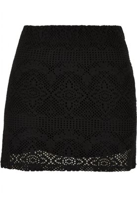 Ladies Crochet Lace Mini Skirt