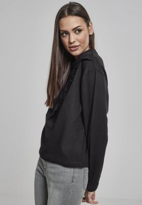 Sweatshirt with long bodice