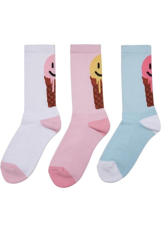 Fancy Icecream Socks 3-Pack